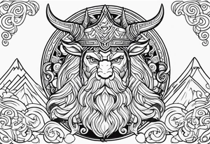 Norse mythology tattoo idea