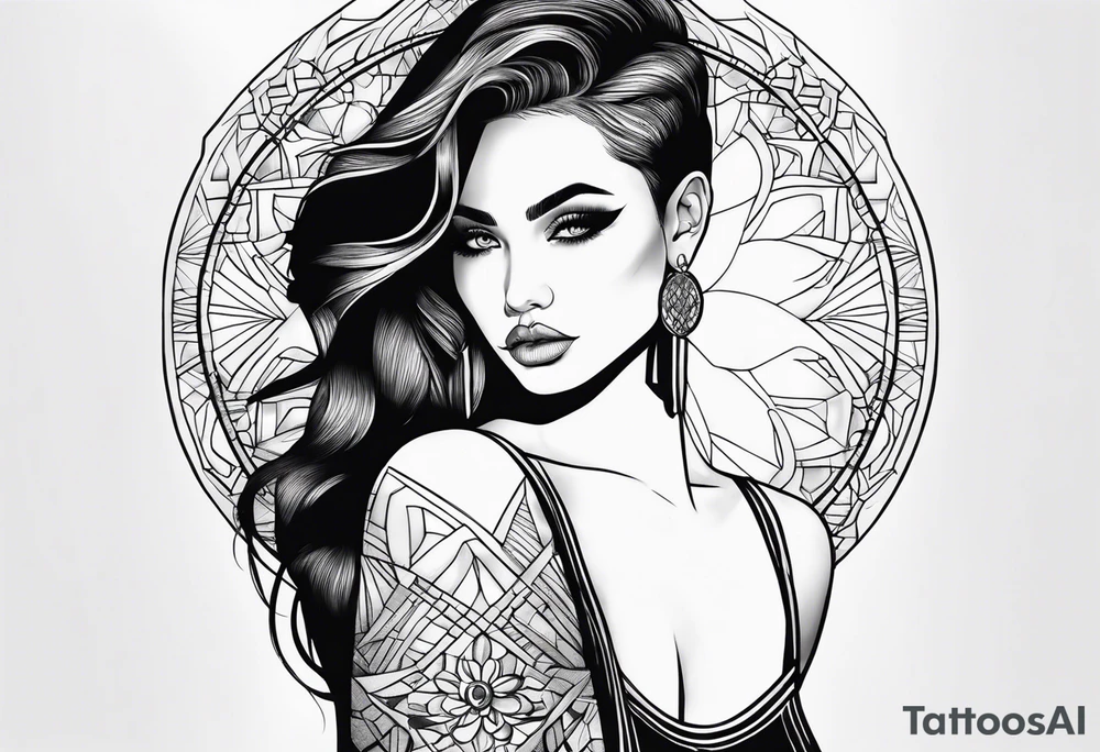Female, bpd tattoo idea
