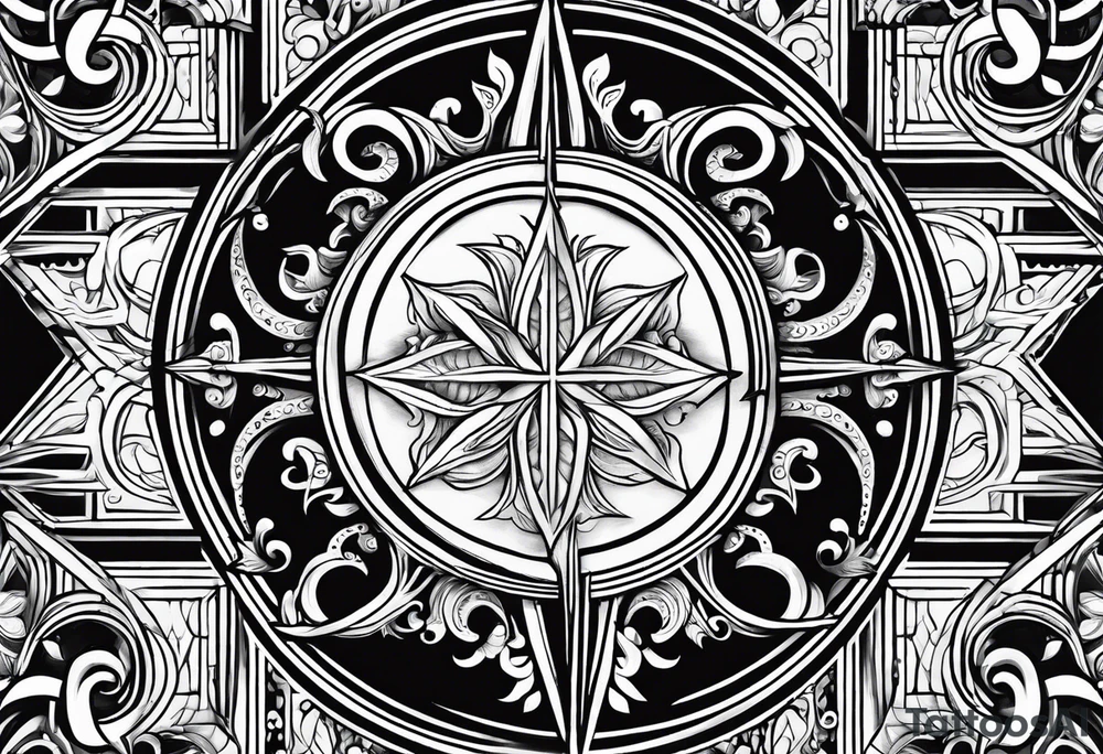 The symbol of Matthias in the bible tattoo idea