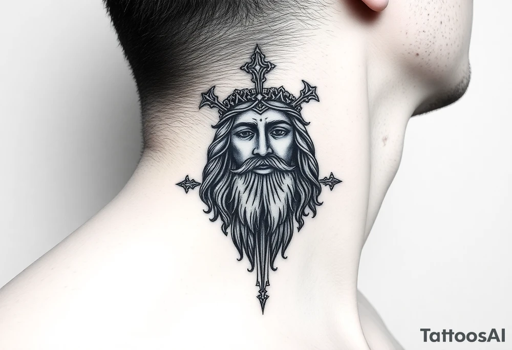 Православље или смрт Христос Пантократор tattoo idea