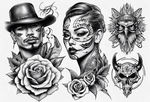 chicano realism tattoo idea