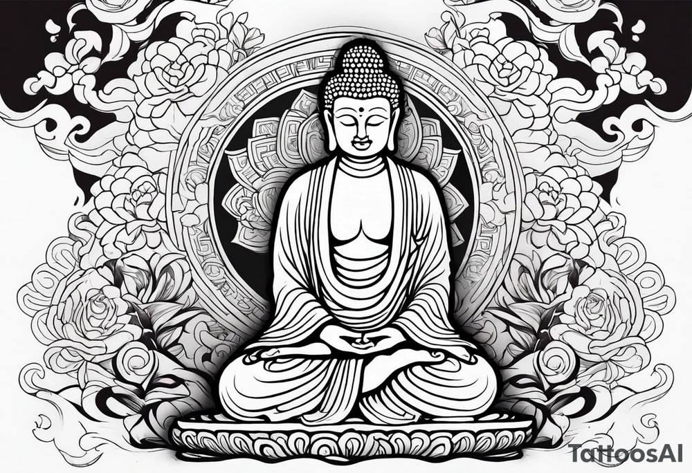 Buddha,  CMG tattoo idea