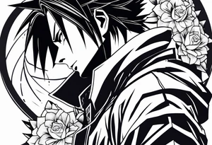 Sasuke curse mark tattoo idea