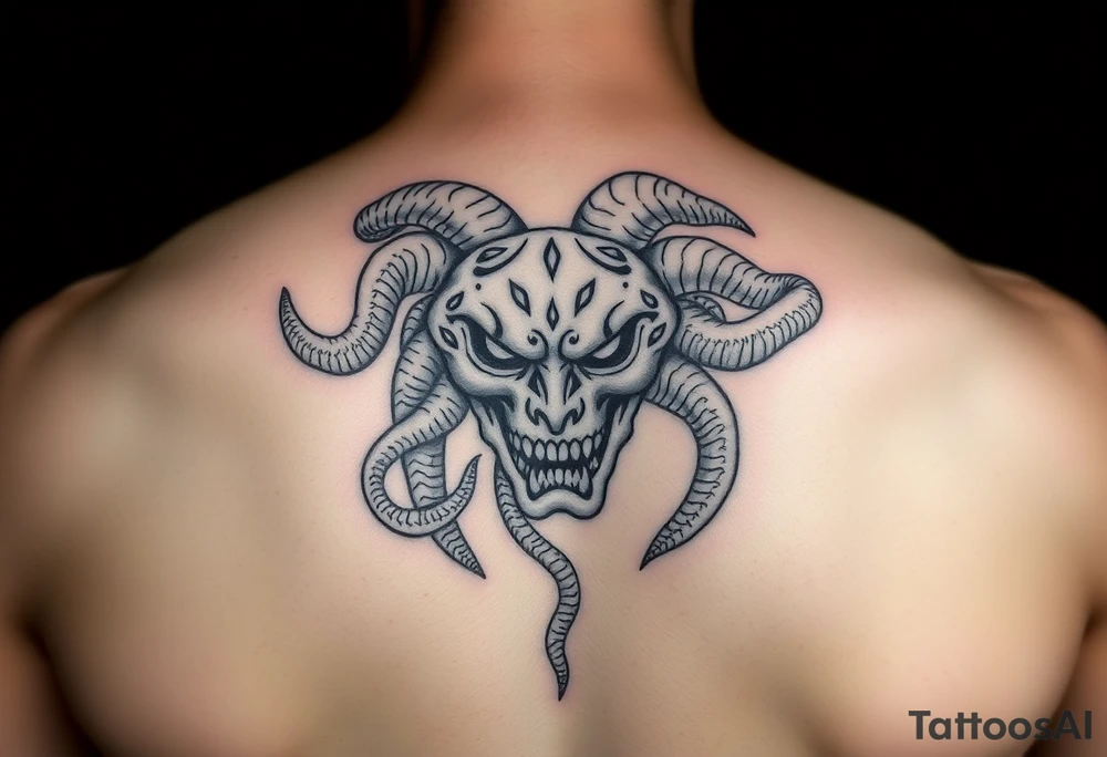 Medusa head tattoo idea