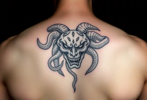 Medusa head tattoo idea