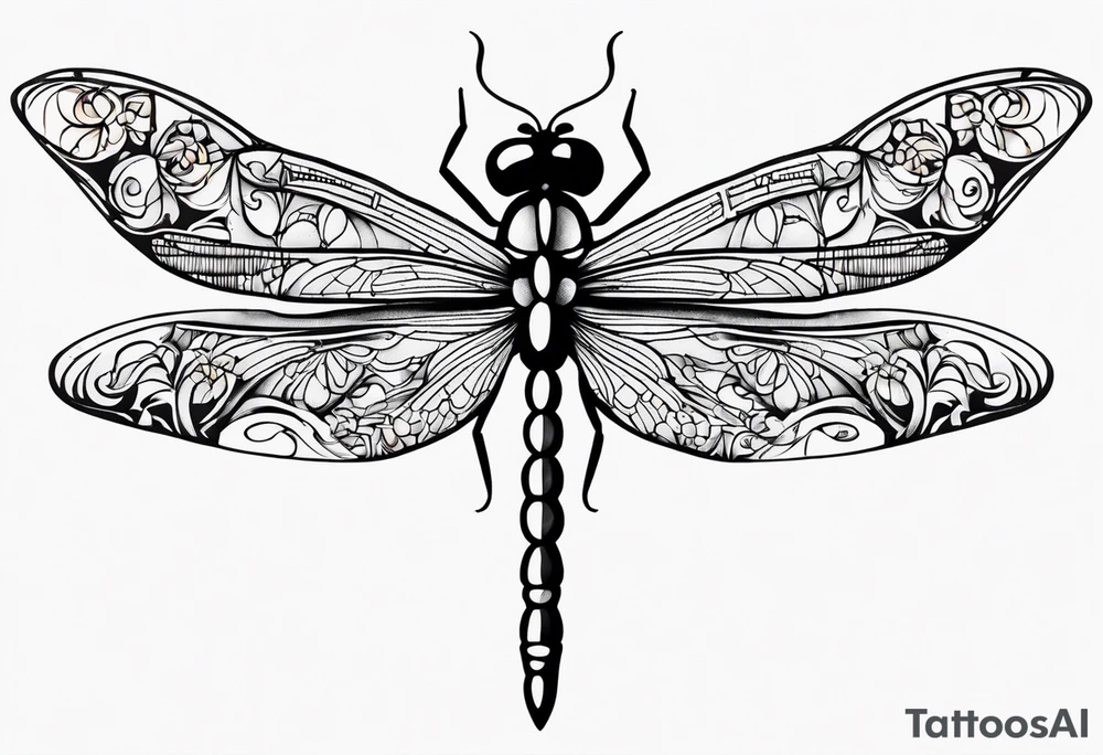 dragonfly tattoo idea