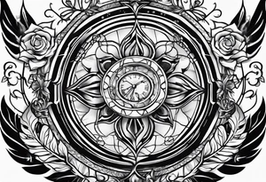 Rebirth, initials aj, pj tattoo idea
