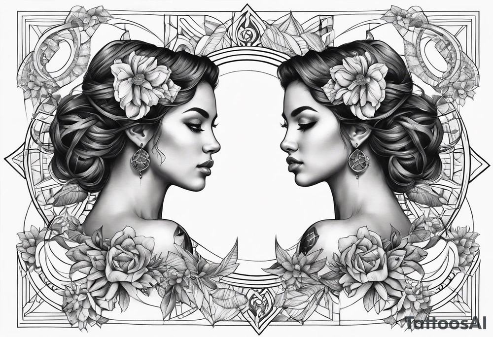 Gemini zodiac tattoo tattoo idea