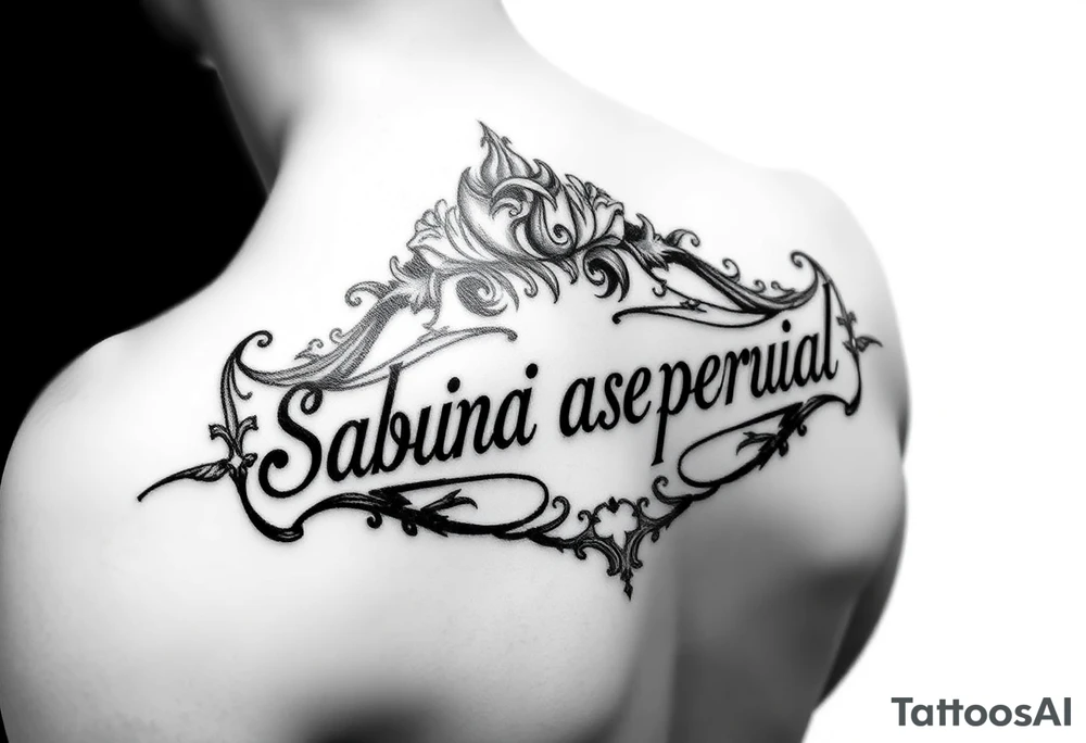 tattoo designs for the name Sabrina esquival perez tattoo idea