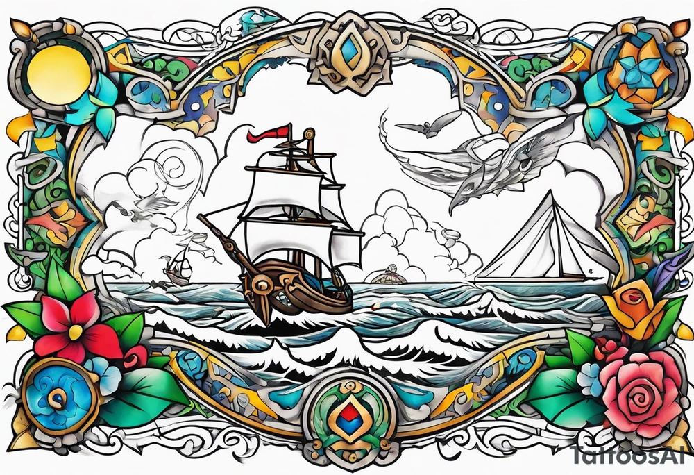 zelda wind waker tattoo idea