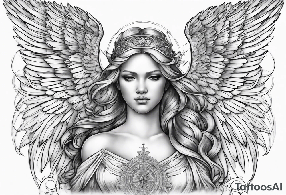 Seraphim angel tattoo idea