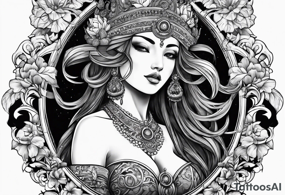 Kaputte Statue gesicht mann tattoo idea