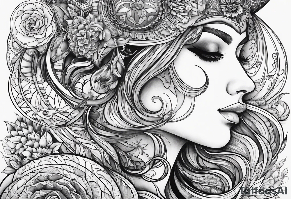 an implacable agitator tattoo idea