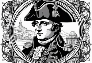 napoleon tattoo with text tattoo idea