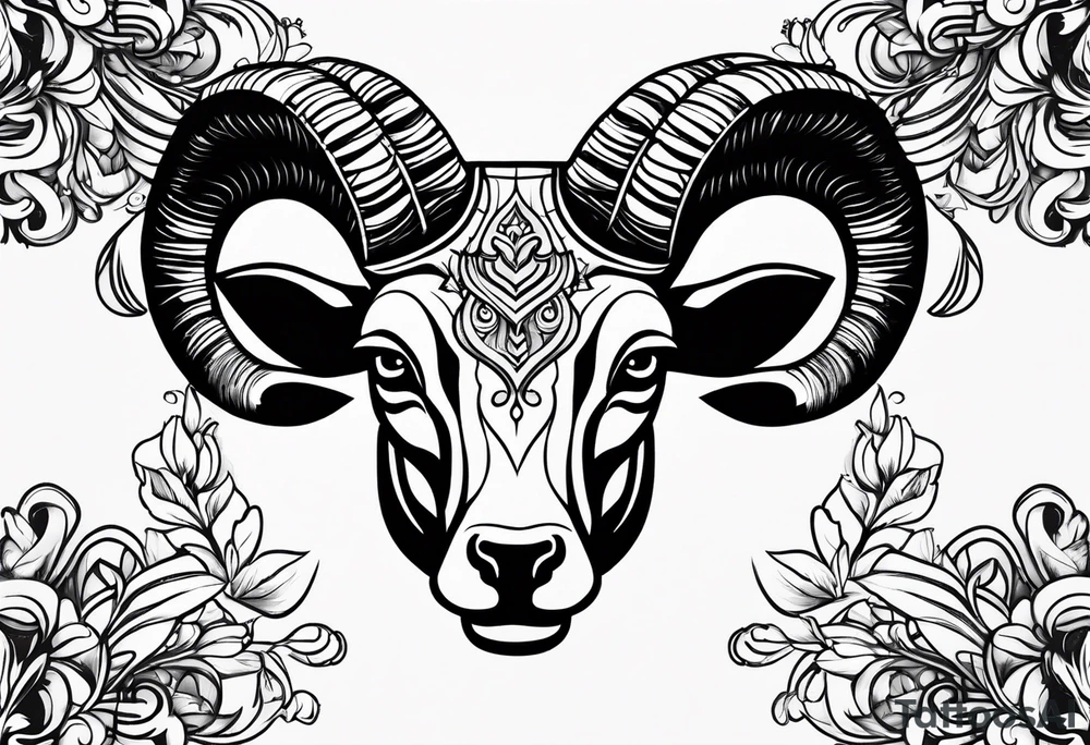 Aries tattoo idea