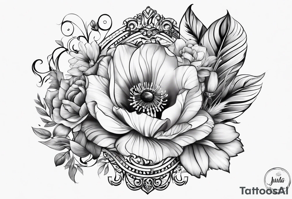 Julia and Anton 
Names tattoo idea