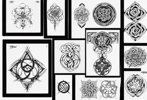 Dara knot tattoo idea