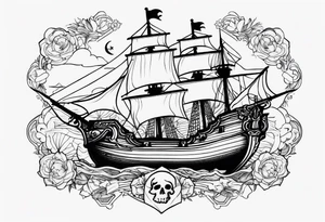 Piraterie tattoo idea