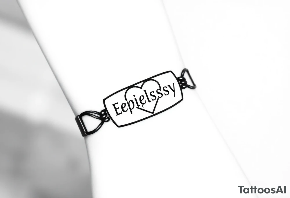 Medical alert bracelet 
Epilepsy
Andrea collier
16/4/1976
A+ tattoo idea