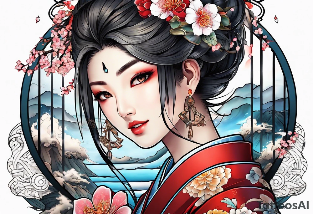 Japanese characters tattoo idea