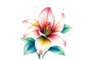 Flowering Lilly of the vally tattoo idea