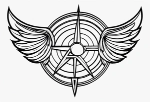 Day symbol tattoo idea