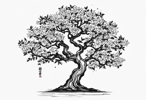 Hong Kong tree 6 tattoo idea