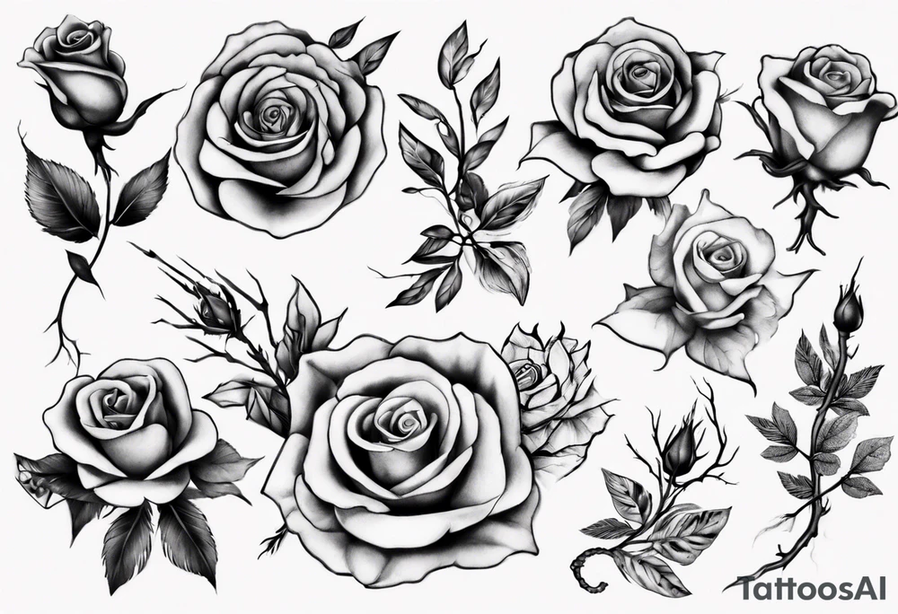 Rosas tattoo idea