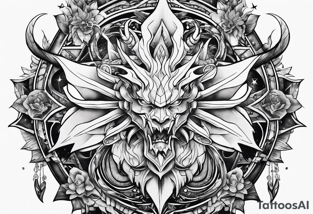 Unicron tattoo idea