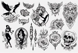 Female tattoo idea