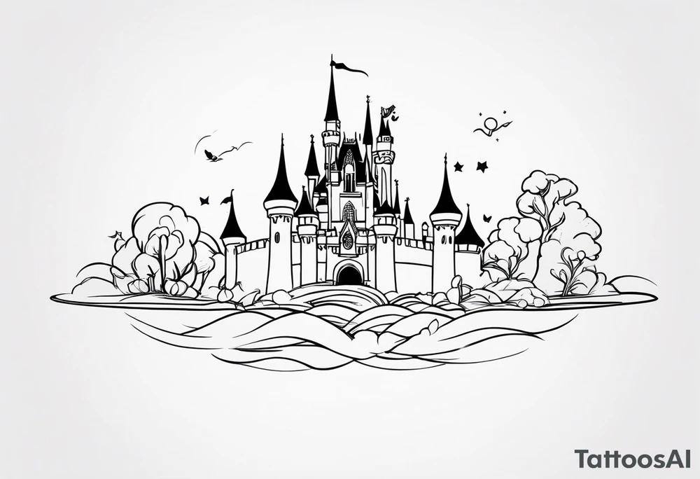disney postavičky tattoo idea