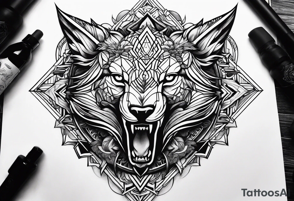 brand of sacrifice tattoo idea