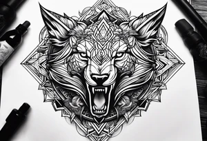 brand of sacrifice tattoo idea