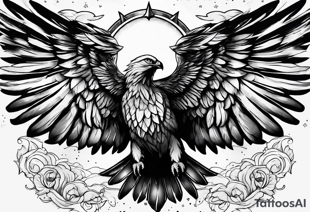 Icarus 

let our scars fall in love tattoo idea