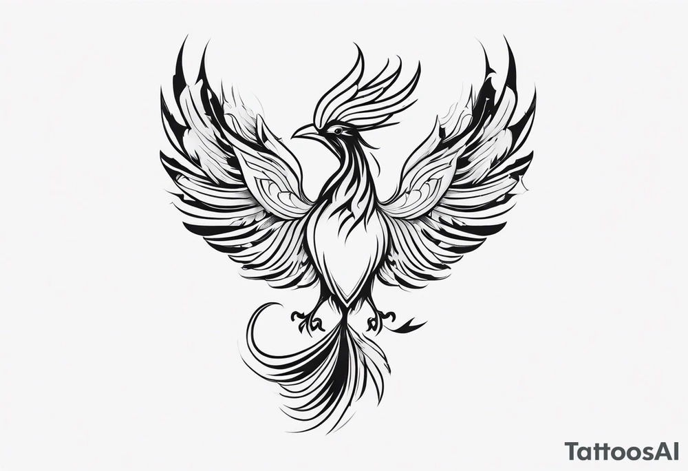 phoenix tattoo idea