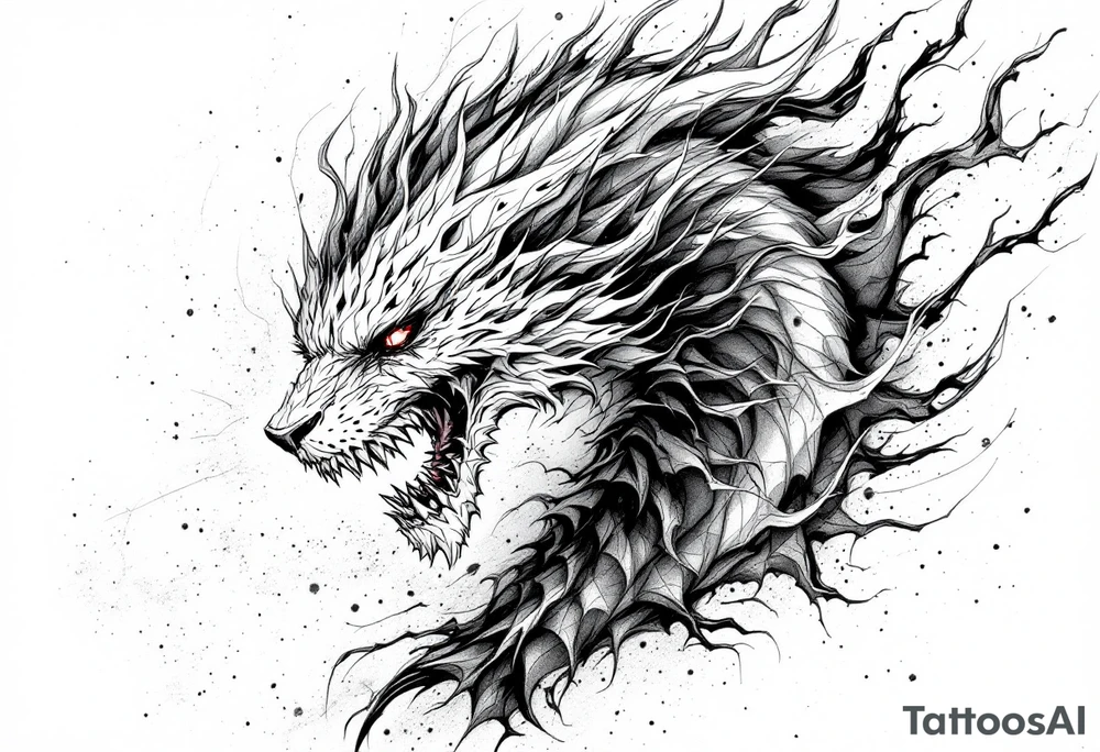 phoanix with aura tattoo idea