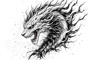phoanix with aura tattoo idea