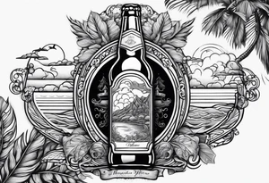 Heavenly Beach View
Beer in Hand tattoo idea
