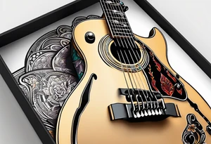 Guitar tattoo idea