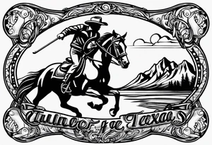 Texas, Colorado, world travel tattoo idea