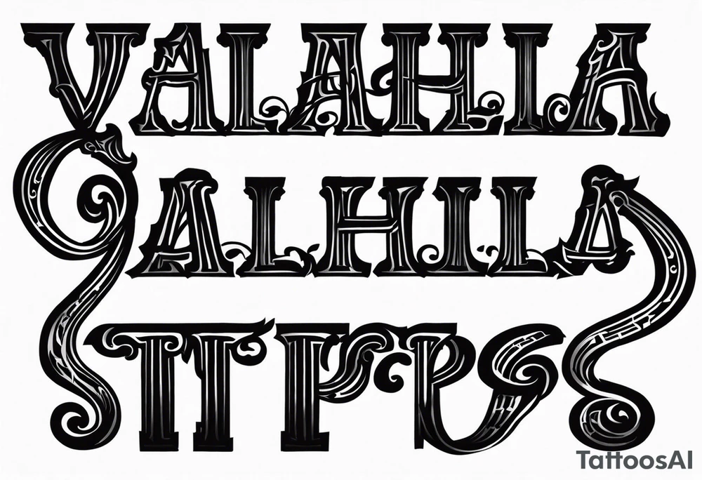 Valhalla steps
 pillars fog tattoo idea