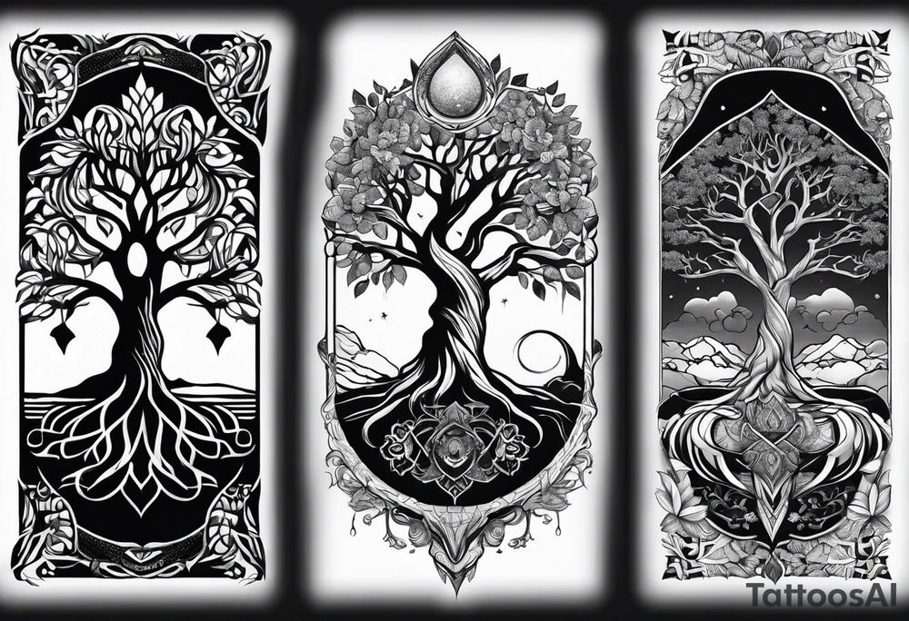 Yggdrasil tattoo idea