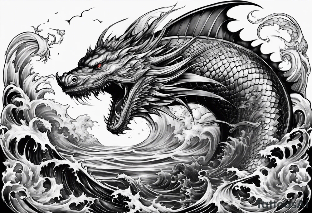 Leviathan from final fantasy tattoo idea