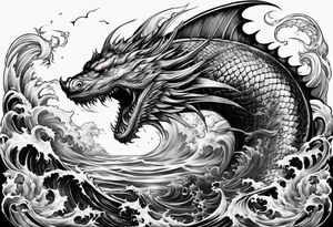 Leviathan from final fantasy tattoo idea