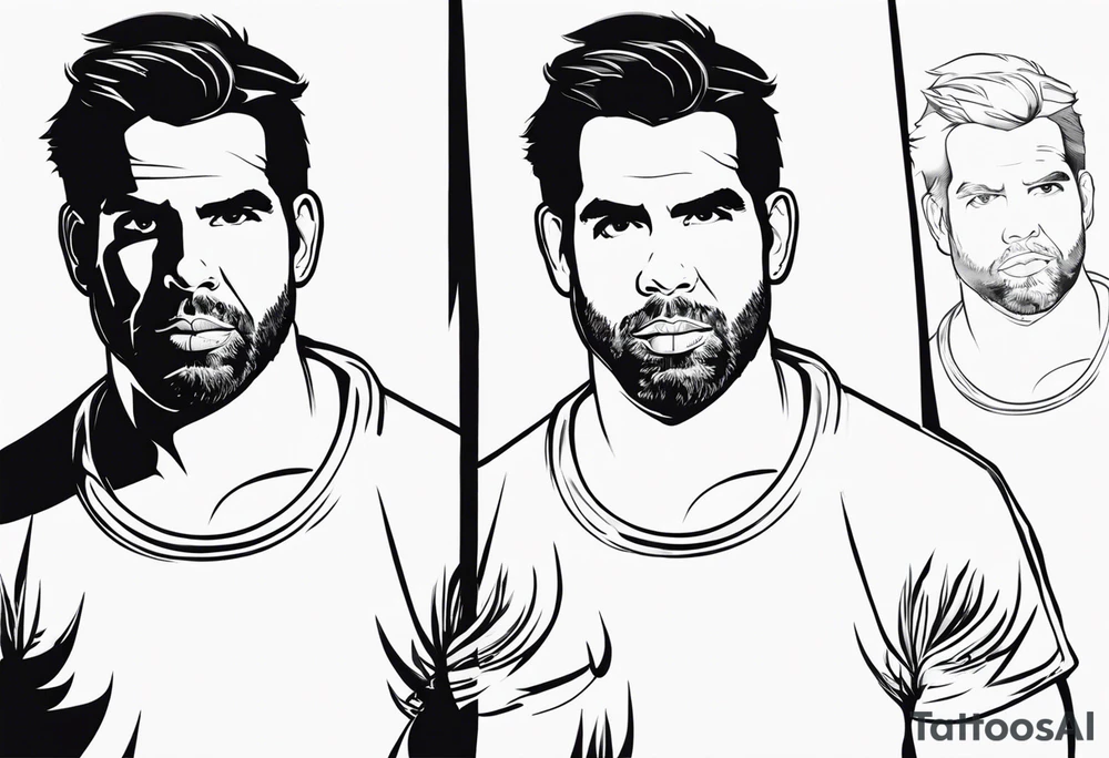 Can you create something small from the producer Eli Roth tattoo idea