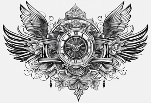 Tattoo which represent the flow of time tattoo idea