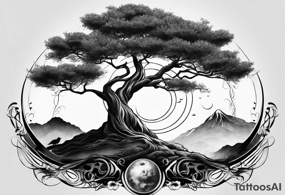árbol de vida tattoo idea
