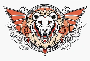 Chimera tattoo idea