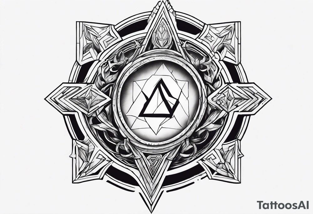 league of legends rune of sorcery tattoo idea