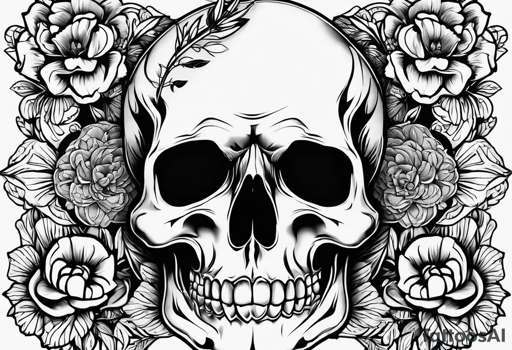 Memento mori tattoo tattoo idea